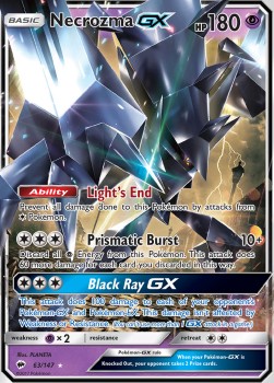 Necrozma GX BUS-63 Ultra Rare Excellent Deutsch