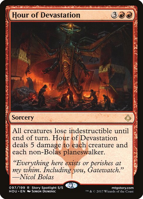 Hour of Devastation HOU-97 Rare Excellent Englisch
