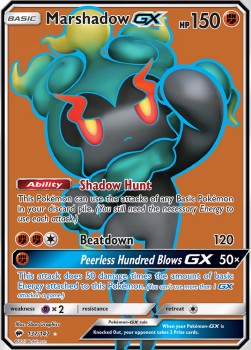 Marshadow GX BUS-137 Ultra Rare Near Mint Deutsch