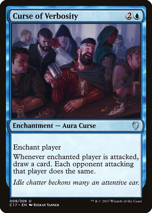 Curse of Verbosity C17-9 Uncommon Excellent Englisch