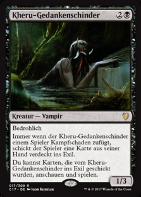 Kheru-Gedankenschinder C17-17 Rare Excellent Deutsch