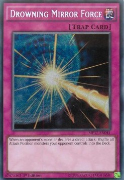 Ertränkende Spiegelkraft MP17-041 Secret Rare Excellent Deutsch 1. Auflage