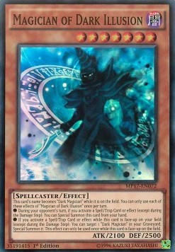 Magier der dunklen Illusionen MP17-072 Super Rare Good Deutsch 1. Auflage