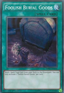 Foolish Burial Goods MP17-EN218 Secret Rare Good Englisch 1. Auflage