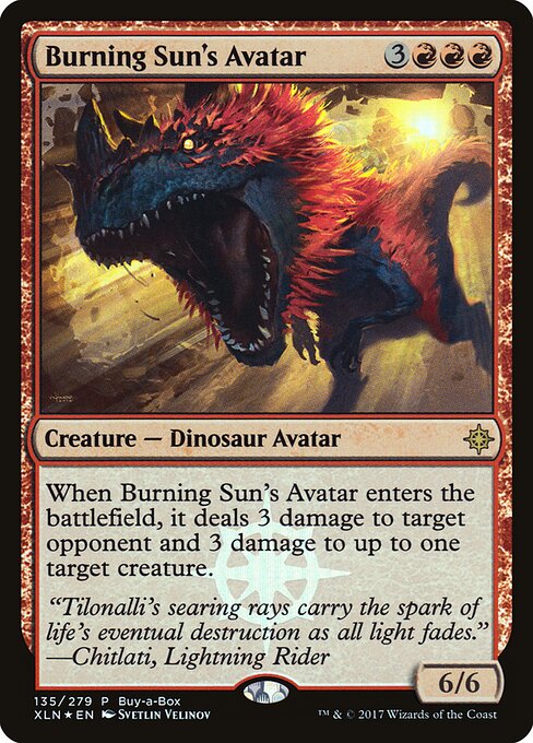 Avatar der Lodernden Sonne BABP-135 Rare Good Deutsch Foil