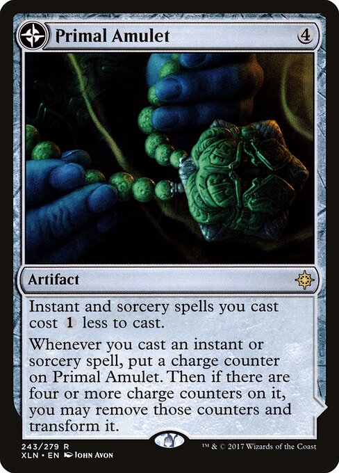 Primal Amulet / Primal Wellspring XLN-243 Rare Good Englisch