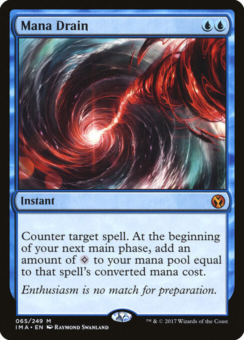 Mana Drain IMA-65 Mythic Excellent Englisch