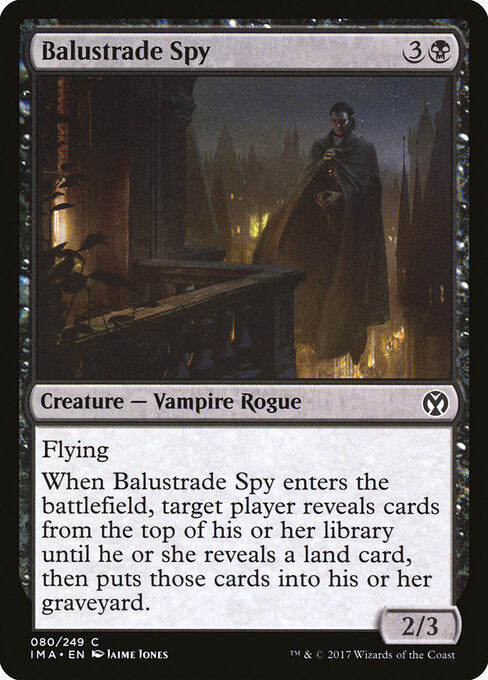 Balustrade Spy IMA-80 Common Near Mint Englisch