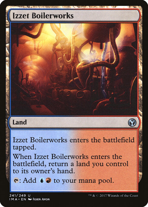 Izzet-Dampfwerk IMA-241 Uncommon Good Englisch Foil