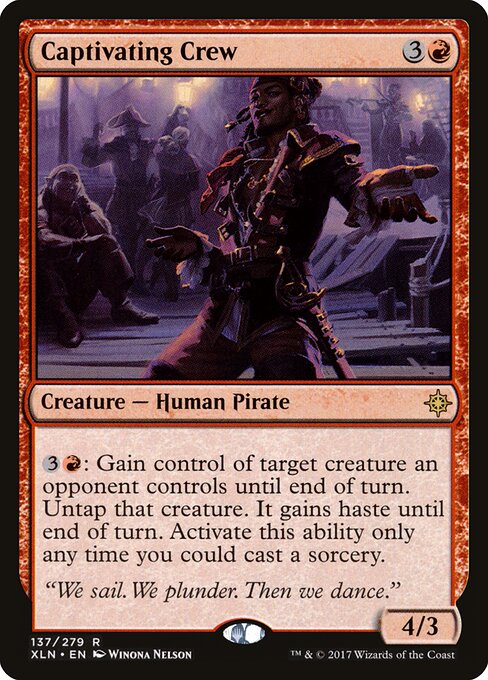 Captivating Crew XLN-137 Rare Excellent Englisch