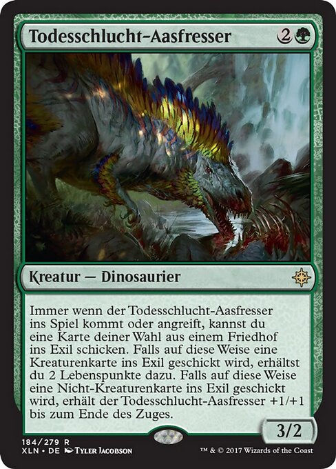 Todesschlucht-Aasfresser XLN-184 Rare Excellent Deutsch