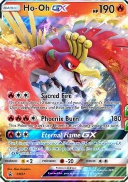Ho-Oh GX SM-57 Promo Poor Deutsch