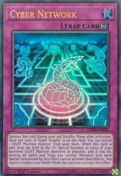 Cyber Netzwerk (V.2) LEDD-B20 Ultra Rare Excellent Deutsch 1. Auflage