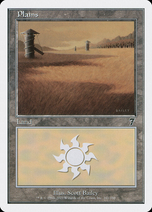 Ebene (V.1) 7ED-341 Land Poor Englisch Foil