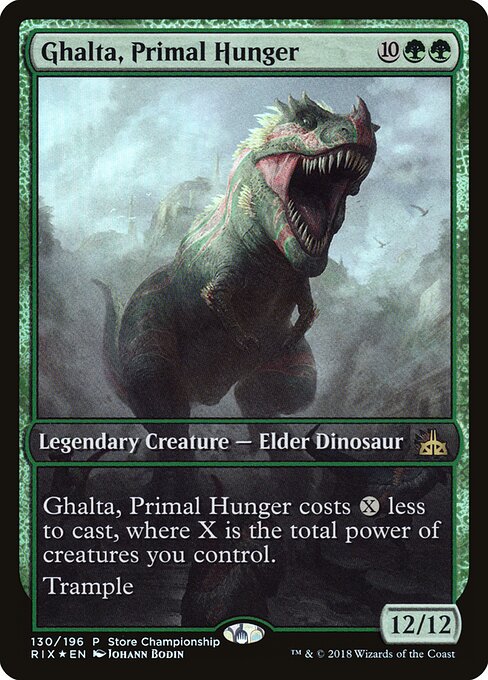 Ghalta der Urhunger SCH-130 Rare Excellent Deutsch Foil