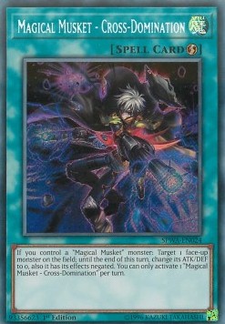 Magical Musket - Cross-Domination SPWA-EN024 Secret Rare Excellent Englisch 1. Auflage