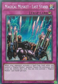 Magical Musket - Last Stand SPWA-EN028 Secret Rare Near Mint Englisch 1. Auflage