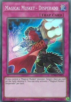 Magical Musket - Desperado SPWA-EN025 Super Rare Good Englisch 1. Auflage