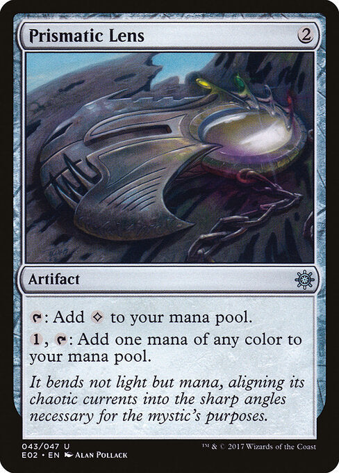 Prismatic Lens E02-43 Uncommon Excellent Englisch