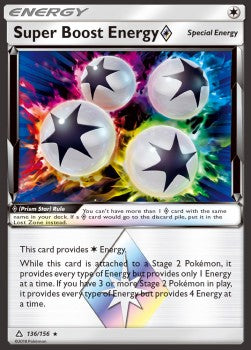 Super-Antriebs-Energie ◇ UPR-136 Holo Rare Excellent Deutsch