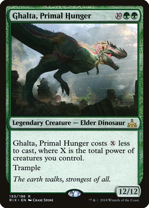 Ghalta der Urhunger RIX-130 Rare Near Mint Englisch