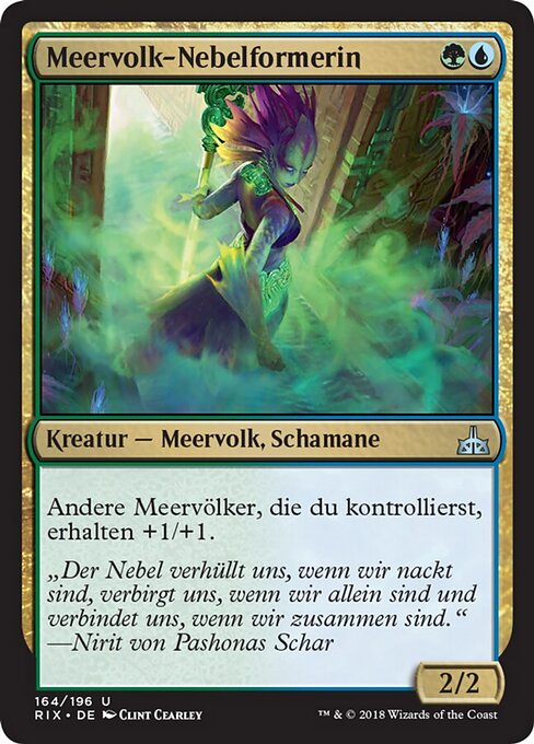 Meervolk-Nebelformerin RIX-164 Uncommon Excellent Deutsch