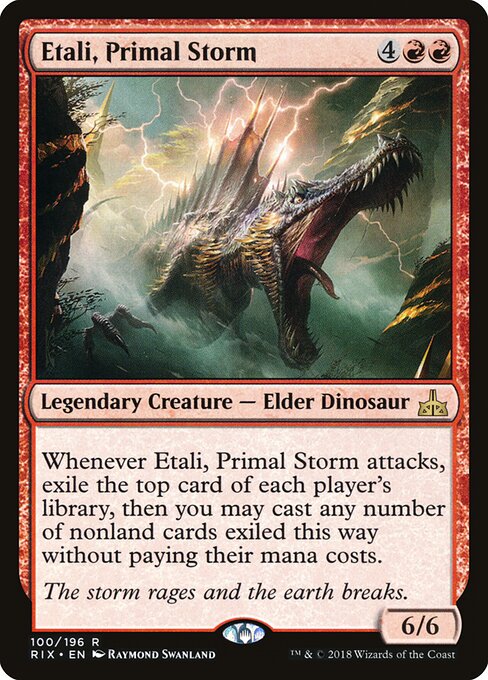 Etali, Primal Storm RIX-100 Rare Good Englisch
