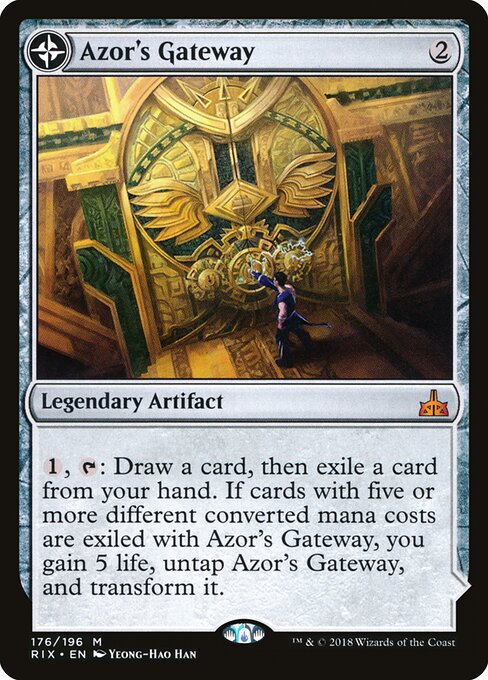 Azor's Gateway // Sanctum of the Sun RIX-176 Mythic Excellent Englisch