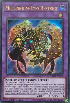 Millennium-Eyes Restrict LED2-EN003 Ultra Rare Excellent Englisch 1. Auflage