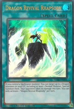 Drachen-Auferstehungsrhapsodie LC06-004 Ultra Rare Excellent Deutsch 1. Auflage