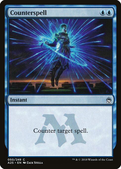 Counterspell A25-50 Common Excellent Englisch