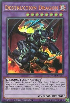 Zerstörungsdrache LC06-003 Ultra Rare Excellent Deutsch 1. Auflage