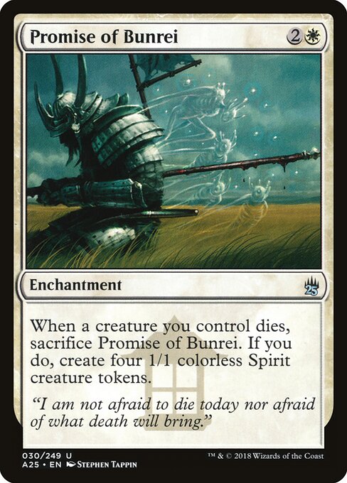 Promise of Bunrei A25-30 Uncommon Excellent Englisch Foil