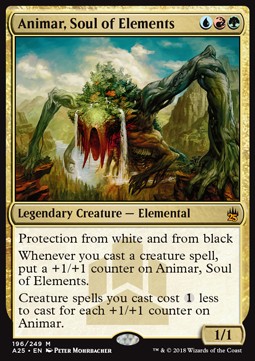 Animar, Seele der Elemente A25-196 Mythic Excellent Japanisch