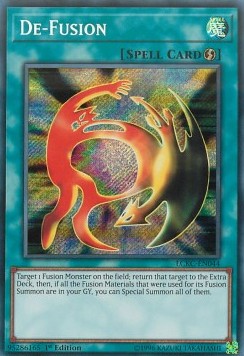 De-Fusion LCKC-044 Secret Rare Excellent Englisch 1. Auflage