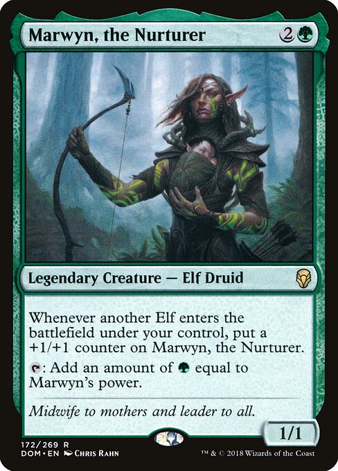 Marwyn, the Nurturer DOM-172 Rare Good Englisch