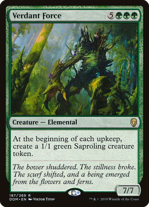 Verdant Force DOM-187 Rare Good Englisch