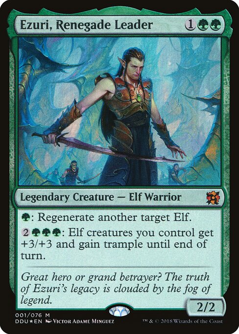 Ezuri, Renegade Leader DDU-001 Mythic Good Englisch Foil