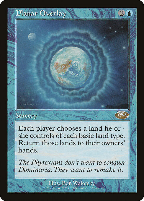 Planar Overlay PLS-28 Rare Excellent Englisch