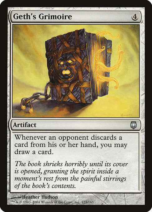 Geth's Grimoire DST-123 Uncommon Light Played Englisch