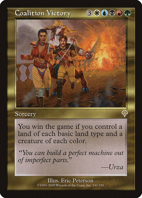 Coalition Victory INV-241 Rare Good Englisch