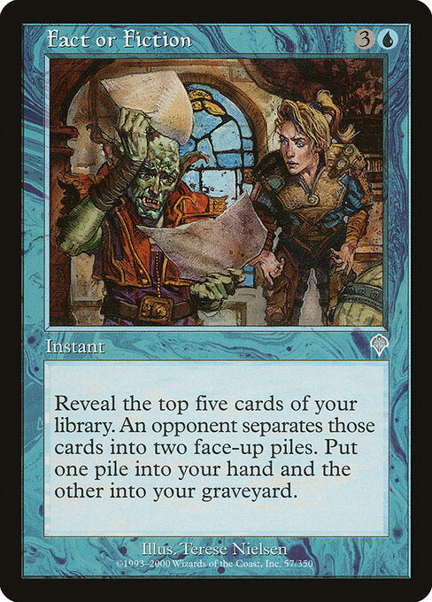 Fact or Fiction INV-57 Uncommon Played Englisch