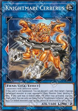Albtraumritter Zerberus FLOD-045 Super Rare Near Mint Deutsch