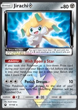 Jirachi ◇ CES-97 Holo Rare Poor Deutsch