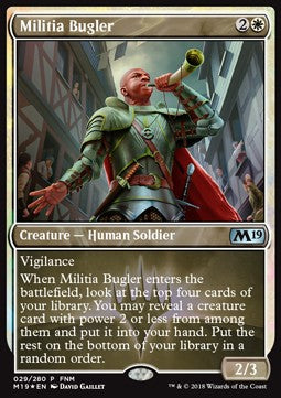 Hornist der Miliz FNM- Uncommon Excellent Deutsch Foil
