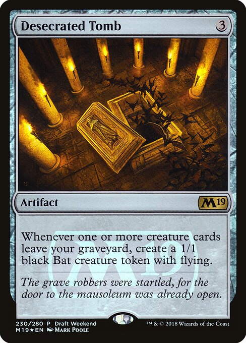 Desecrated Tomb REL-230 Rare Near Mint Englisch Foil
