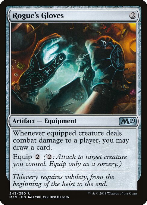 Rogue's Gloves M19-243 Uncommon Good Englisch