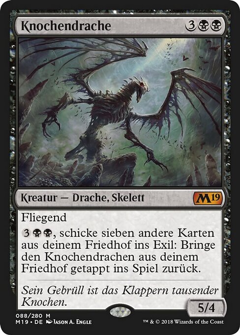 Knochendrache M19-88 Mythic Good Deutsch