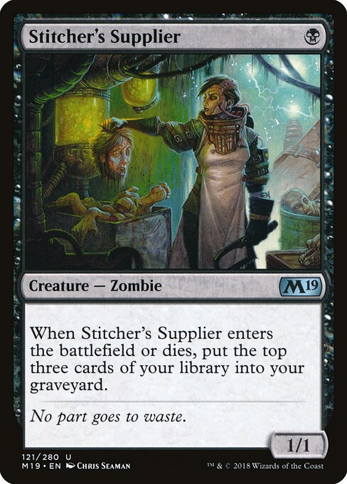 Stitcher's Supplier M19-121 Uncommon Near Mint Englisch Foil