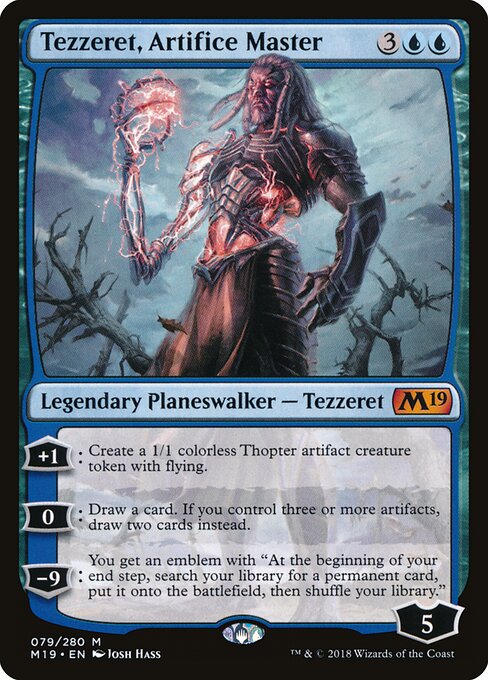 Tezzeret, Artifice Master M19-79 Mythic Near Mint Englisch
